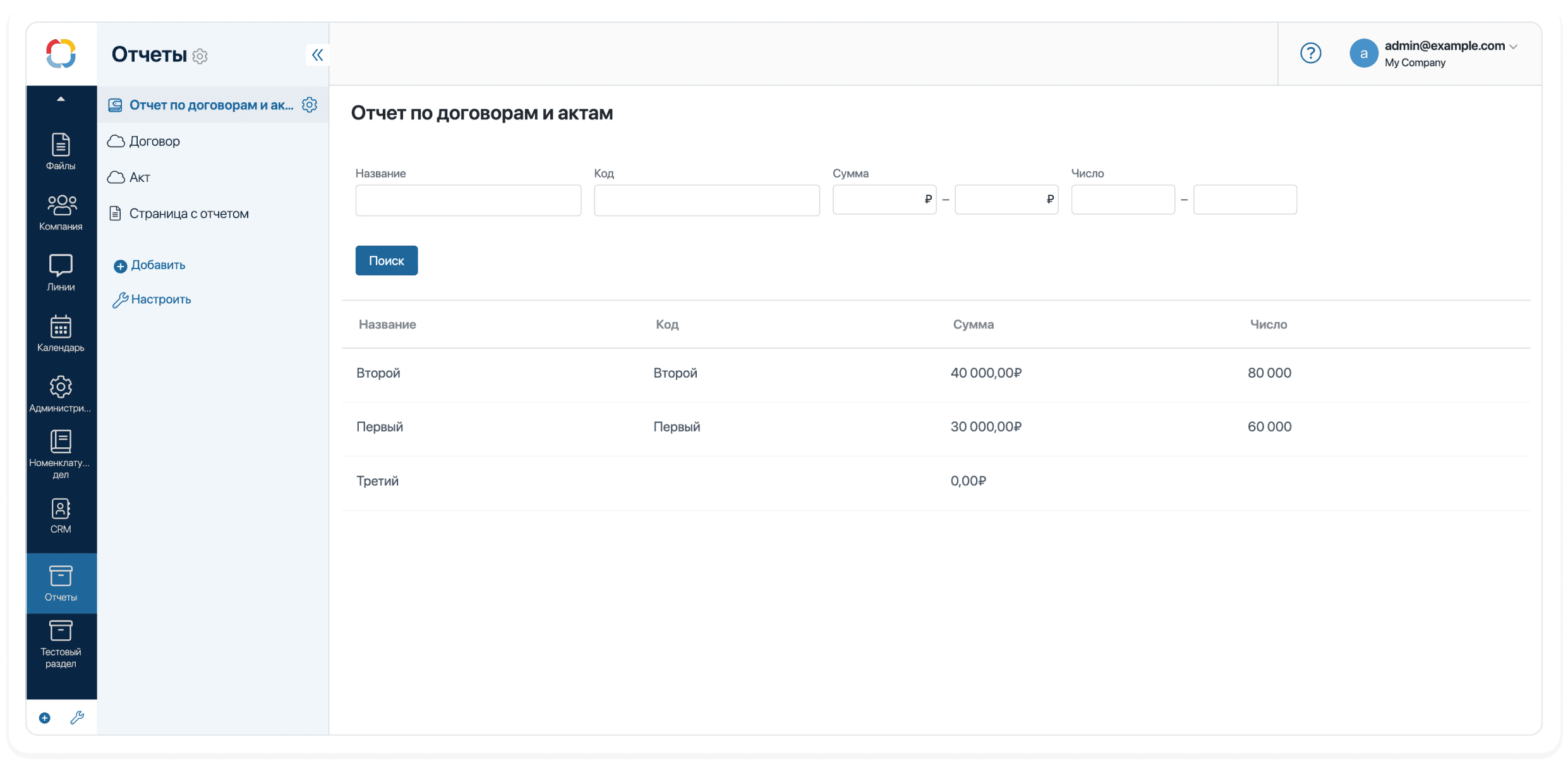 Новая система отчетности