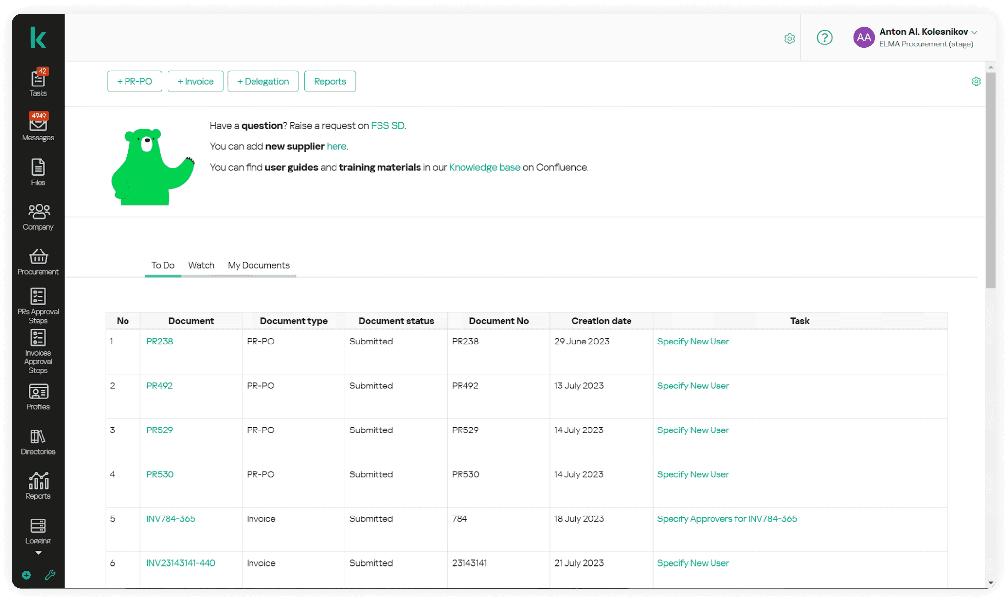 ELMA Platform Kaspersky case