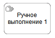 Задача – Ручное выполнение в нотации BPMN