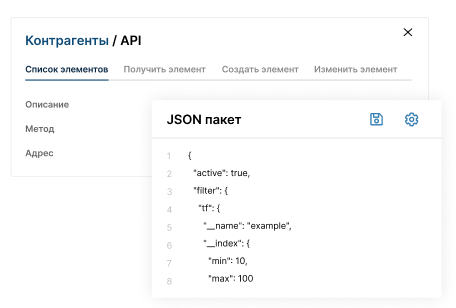 Эксклюзивные интеграции через API