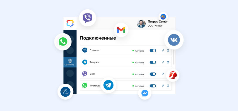 возможность интеграции CRM-системы с другими сервисами