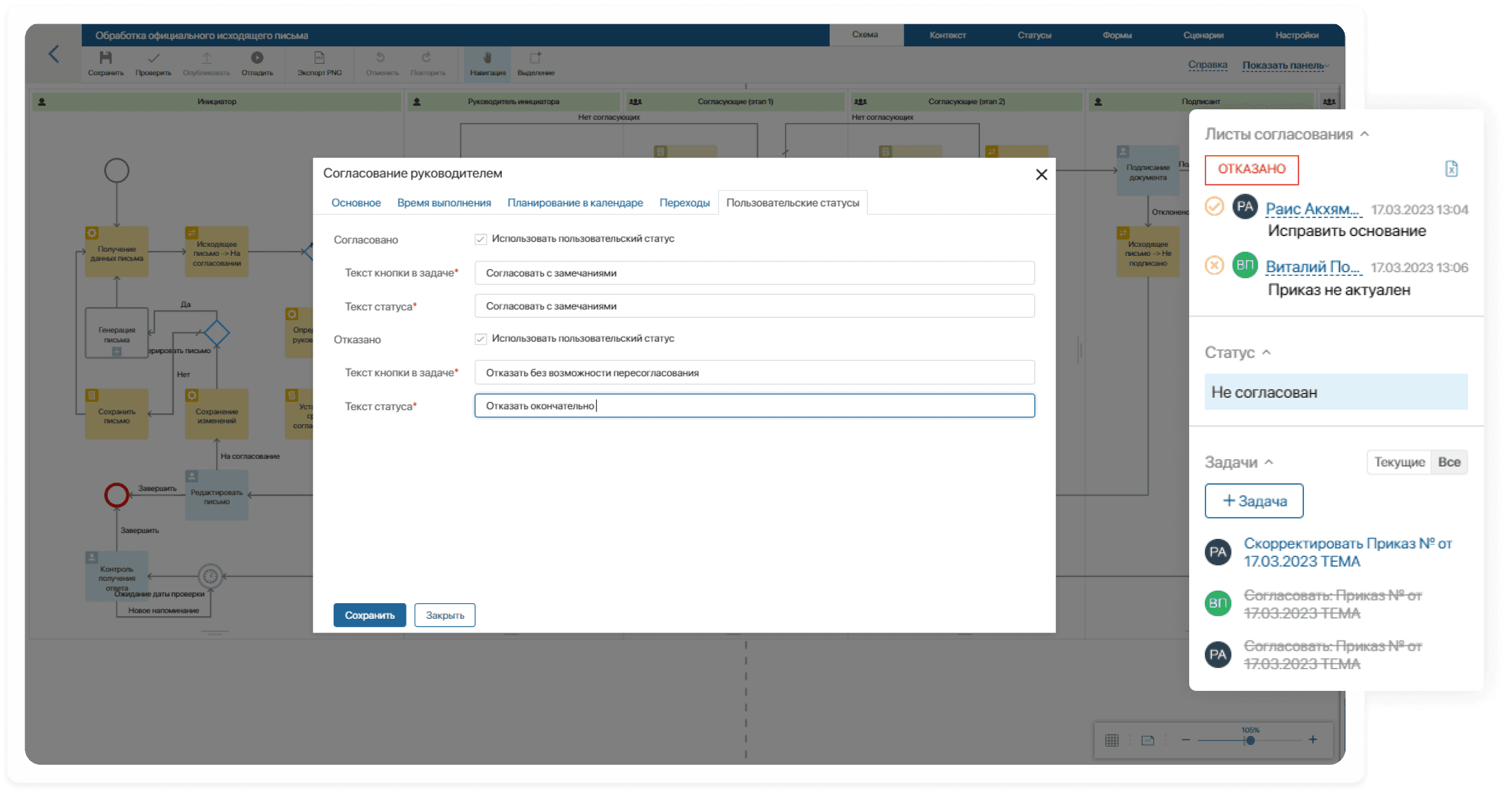 Docflow, номенклатура, канцелярия